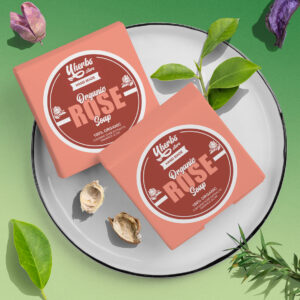 Rose Soap. Organic, herbal, ayurvedic products. organic treatment for skin. hand made soap.