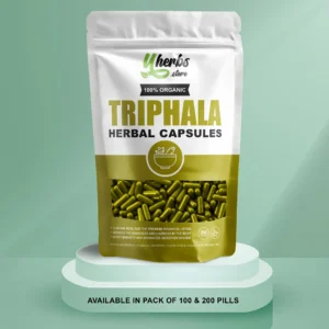 Triphala. Organic, herbal, ayurvedic products.